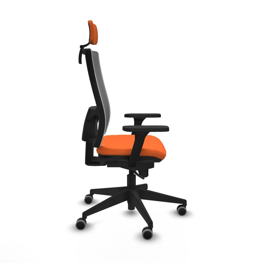 Office Chair with Headrest Horna Piqueras y Crespo 3D066G2 Orange