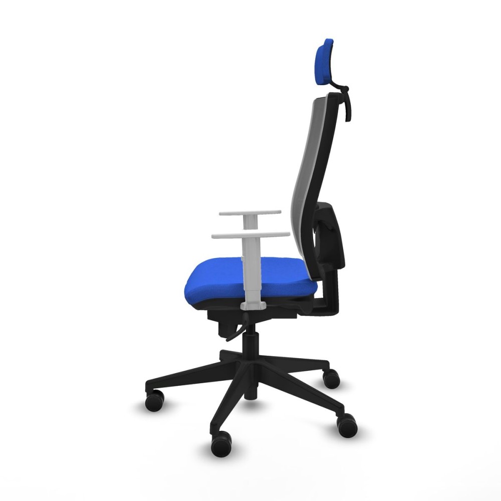Office Chair with Headrest Horna Piqueras y Crespo 4B066N2 Blue