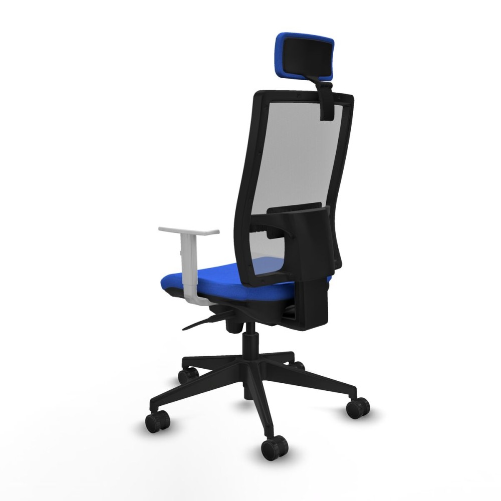 Office Chair with Headrest Horna Piqueras y Crespo 4B066N2 Blue