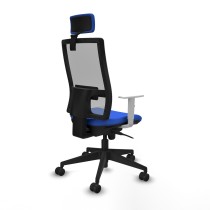 Office Chair with Headrest Horna Piqueras y Crespo 4B066N2 Blue