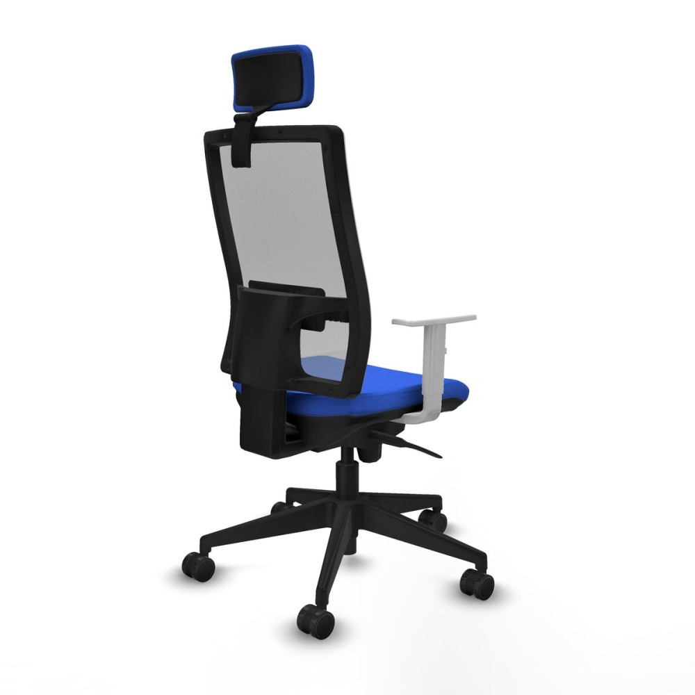 Office Chair with Headrest Horna Piqueras y Crespo 4B066N2 Blue