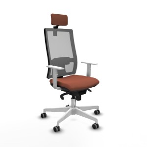 Chaise de Bureau avec Appui-tête Horna Piqueras y Crespo 4B026G2 Marron