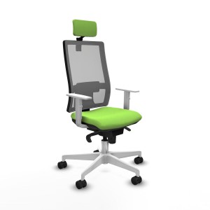 Chaise de Bureau avec Appui-tête Horna Piqueras y Crespo 4B026N2 Pistache