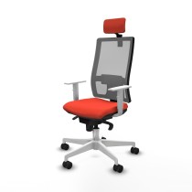 Bürostuhl mit Kopfstütze Horna Piqueras y Crespo 4B026N2 Dunkelorange