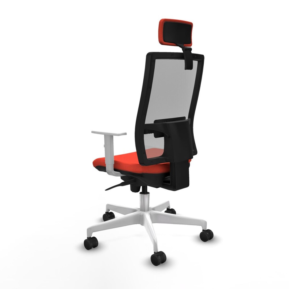 Chaise de Bureau avec Appui-tête Horna Piqueras y Crespo 4B026N2 Orange Foncé