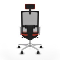 Chaise de Bureau avec Appui-tête Horna Piqueras y Crespo 4B026N2 Orange Foncé