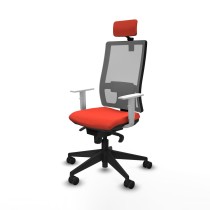 Bürostuhl mit Kopfstütze Horna Piqueras y Crespo 4B066N2 Dunkelorange