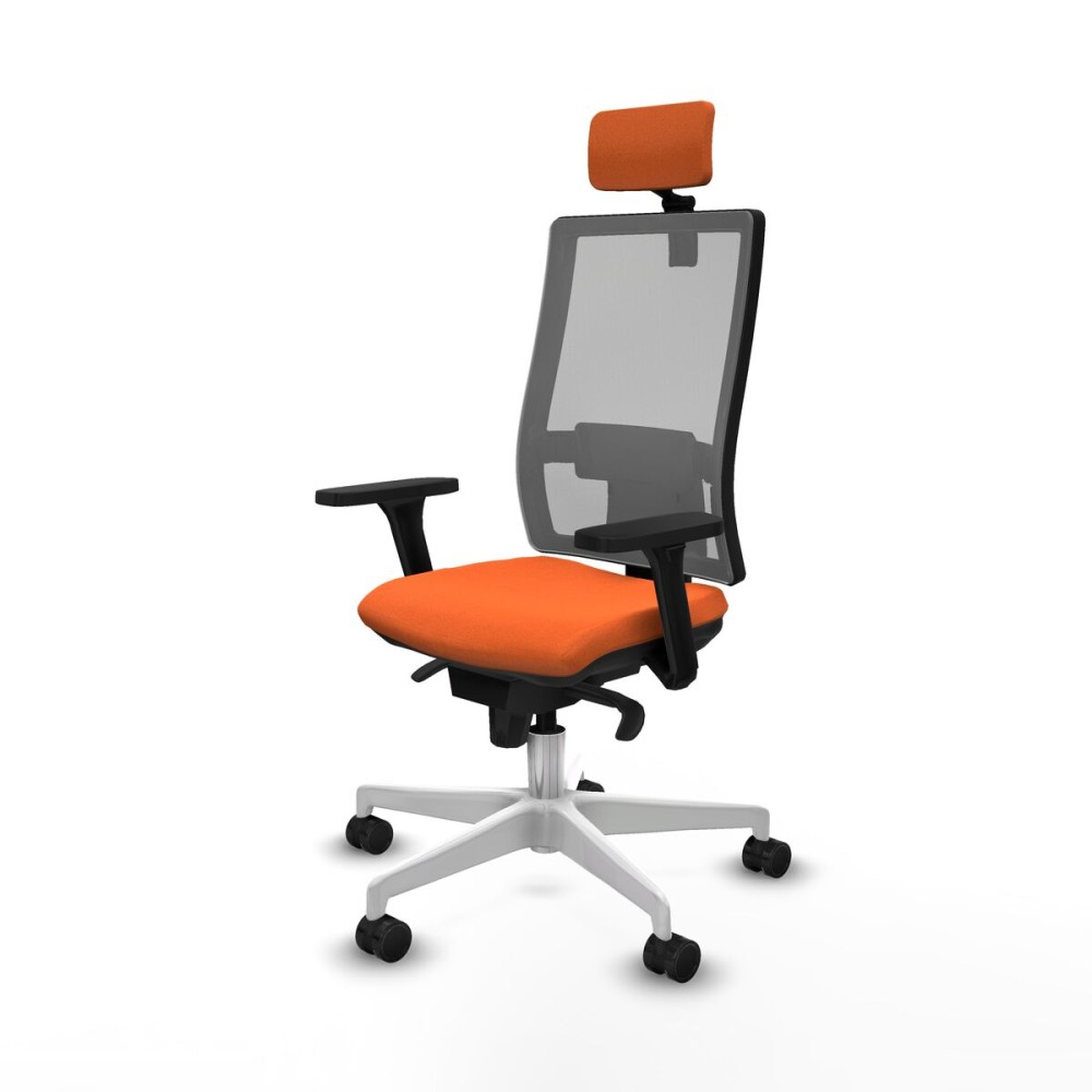 Bürostuhl mit Kopfstütze Horna Piqueras y Crespo 3D026N2 Orange