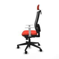 Office Chair with Headrest Horna Piqueras y Crespo 4B066N2 Dark Orange