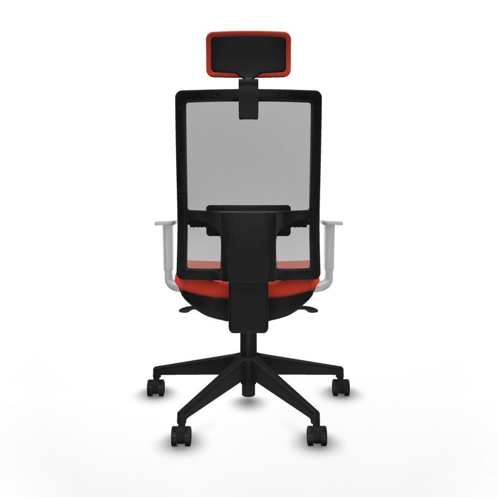 Office Chair with Headrest Horna Piqueras y Crespo 4B066N2 Dark Orange