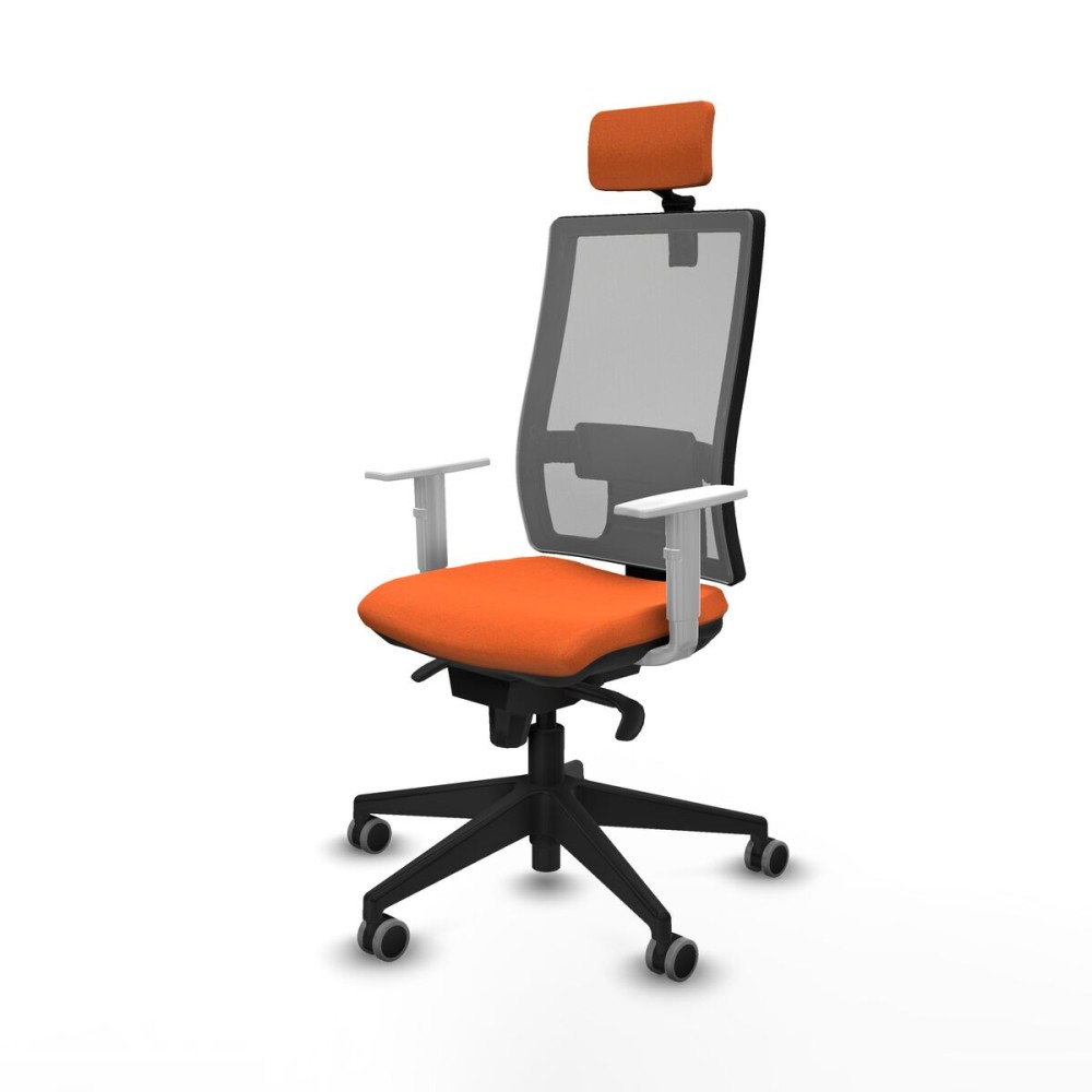 Bürostuhl mit Kopfstütze Horna Piqueras y Crespo 4B066G2 Orange