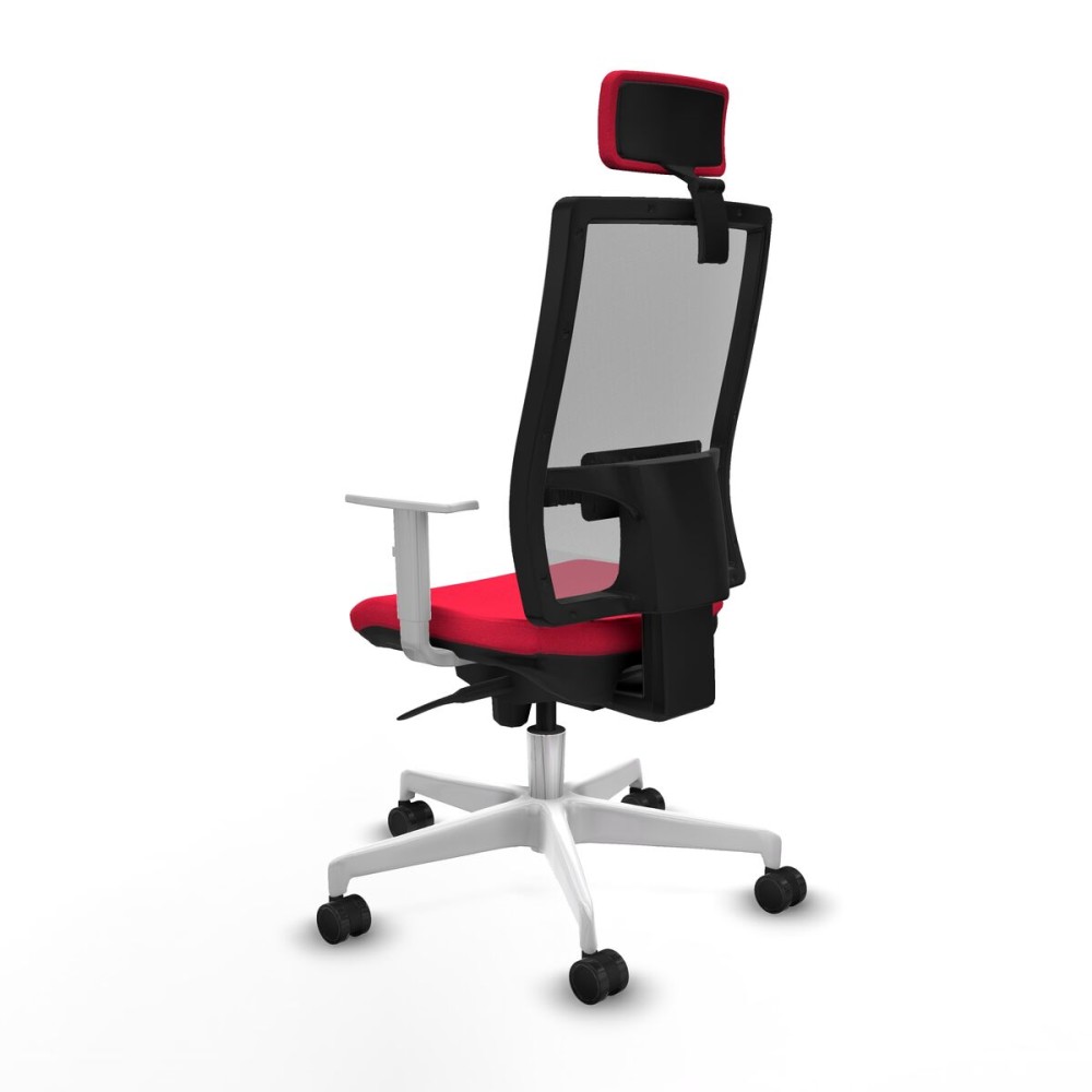 Office Chair with Headrest Horna Piqueras y Crespo 4B026N2 Red