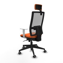 Bürostuhl mit Kopfstütze Horna Piqueras y Crespo 4B066G2 Orange