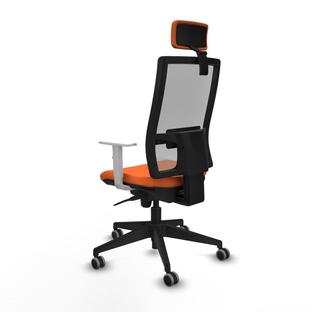 Bürostuhl mit Kopfstütze Horna Piqueras y Crespo 4B066G2 Orange