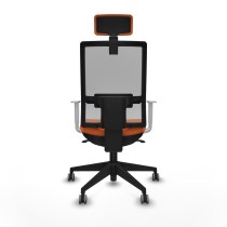 Bürostuhl mit Kopfstütze Horna Piqueras y Crespo 4B066G2 Orange