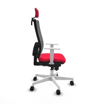 Office Chair with Headrest Horna Piqueras y Crespo 4B026N2 Red