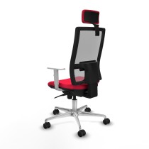 Office Chair with Headrest Horna Piqueras y Crespo 4B086N2 Red