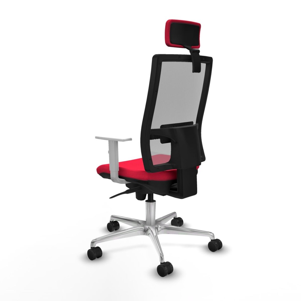 Office Chair with Headrest Horna Piqueras y Crespo 4B086N2 Red