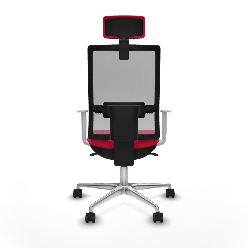 Office Chair with Headrest Horna Piqueras y Crespo 4B086N2 Red