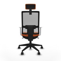 Bürostuhl mit Kopfstütze Horna Piqueras y Crespo 4B066N2 Orange