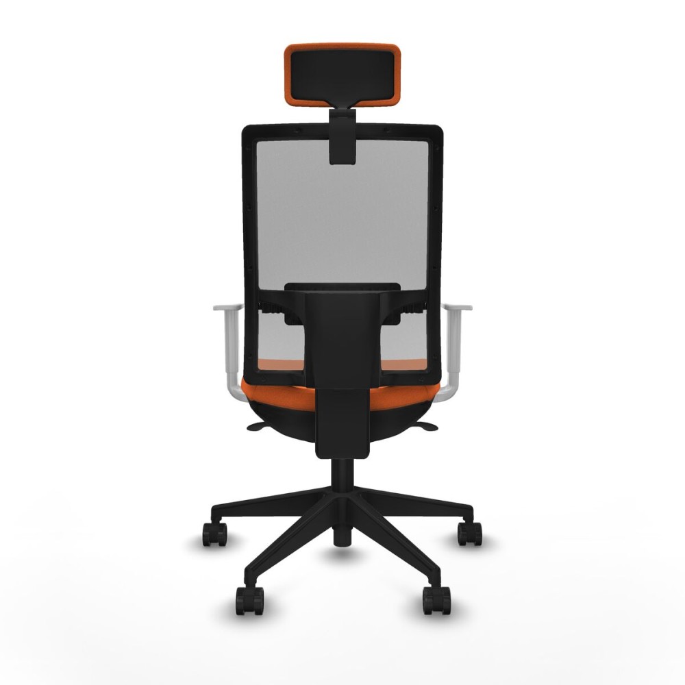Office Chair with Headrest Horna Piqueras y Crespo 4B066N2 Orange