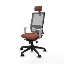 Bürostuhl mit Kopfstütze Horna Piqueras y Crespo 4B066N2 Braun