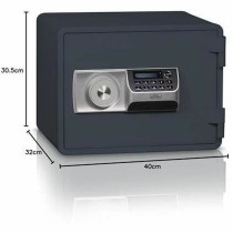 Key cupboard Burg-Wachter FP 44 E Black
