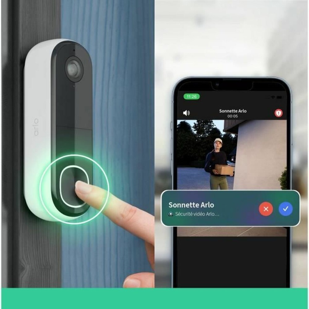 Interphone Vidéo Intelligent Arlo AVD3001-100EUS