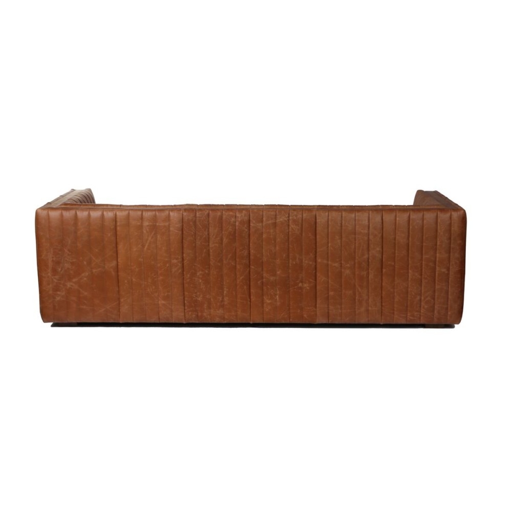 Canapé Home ESPRIT Marron Urbaine 246,5 X 92 X 73 CM