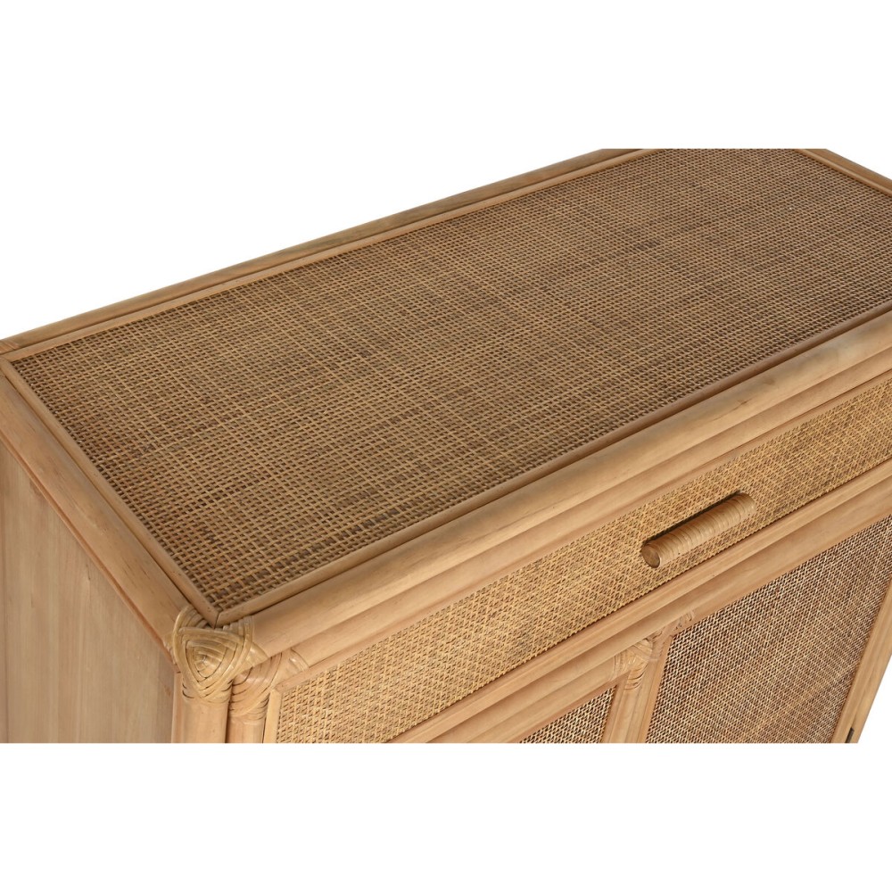 Buffet Home ESPRIT Marron Clair Rotin Sapin 100 x 40 x 100 cm
