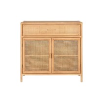 Buffet Home ESPRIT Marron Clair Rotin Sapin 100 x 40 x 100 cm