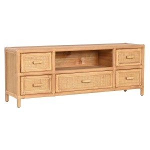 Meubles de télévision Home ESPRIT Marron Clair 120 x 30 x 45 cm