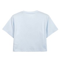 Damen Kurzarm-T-Shirt Stitch Hellrosa