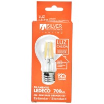 Ampoule LED Sphérique Silver Electronics 1980627 E27 6W 3000K A++ (Lumière chaude)