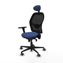 Office Chair with Headrest Jorquera Piqueras y Crespo 3D036G1 Navy Blue