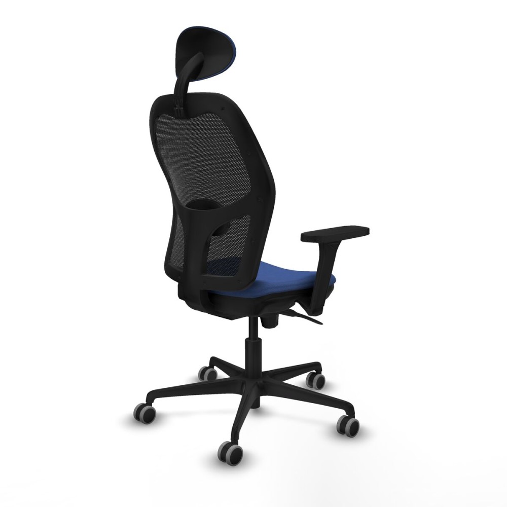 Office Chair with Headrest Jorquera Piqueras y Crespo 3D036G1 Navy Blue