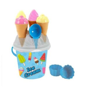 Seau de plage Ice Cream AVC Bleu