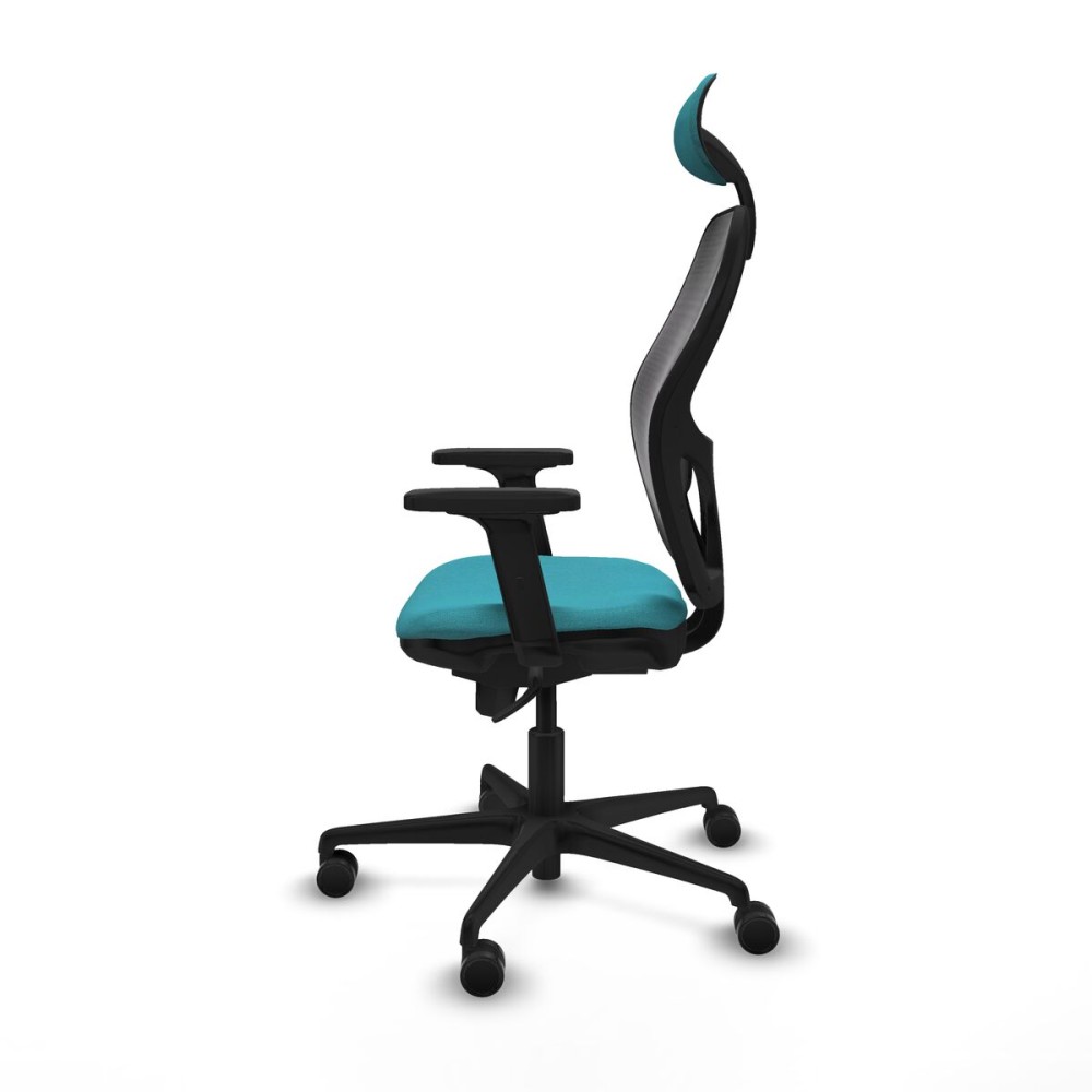 Office Chair with Headrest Jorquera Piqueras y Crespo 2D036N1 Turquoise