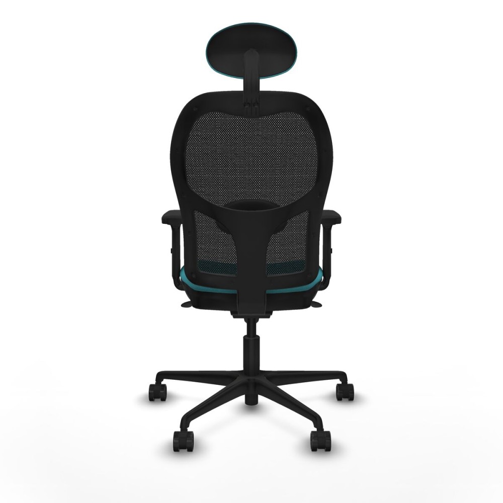 Office Chair with Headrest Jorquera Piqueras y Crespo 2D036N1 Turquoise