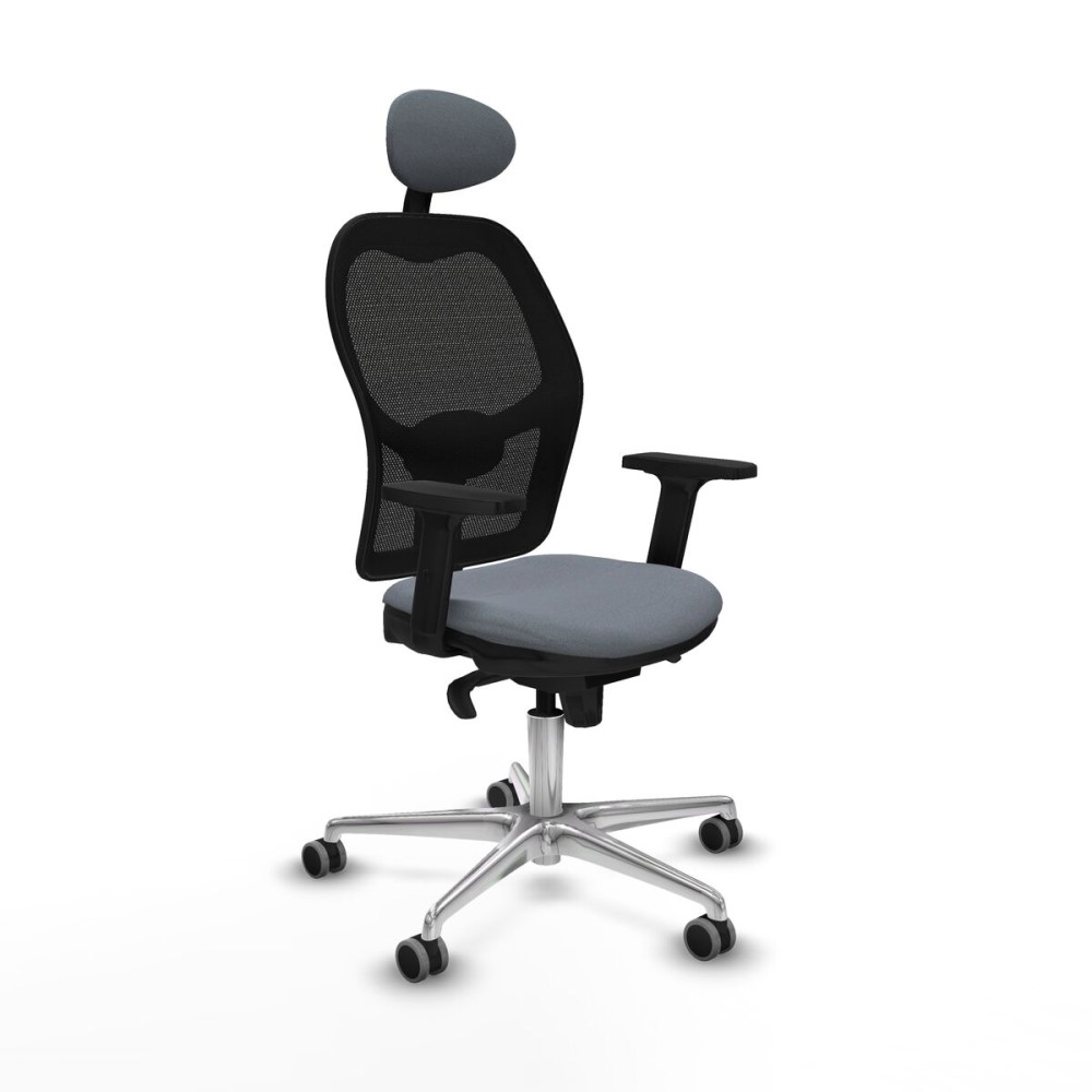 Office Chair with Headrest Jorquera Piqueras y Crespo 2D086G1 Grey