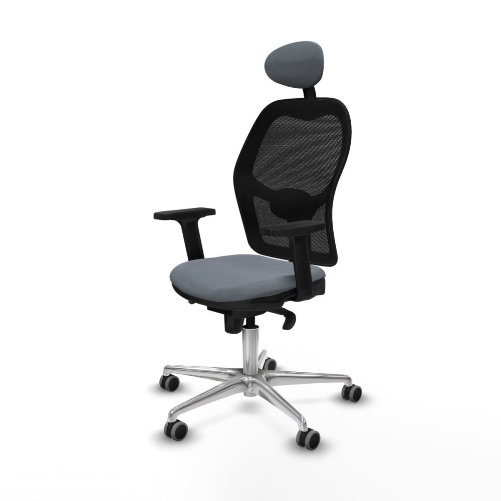 Office Chair with Headrest Jorquera Piqueras y Crespo 2D086G1 Grey