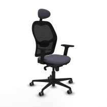 Office Chair with Headrest Jorquera Piqueras y Crespo 2D036G1 Dark grey