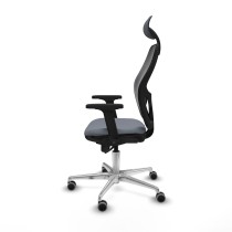 Office Chair with Headrest Jorquera Piqueras y Crespo 2D086G1 Grey
