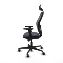 Office Chair with Headrest Jorquera Piqueras y Crespo 2D036G1 Dark grey