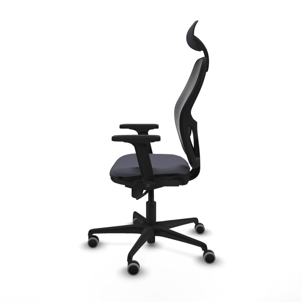 Office Chair with Headrest Jorquera Piqueras y Crespo 2D036G1 Dark grey