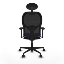 Office Chair with Headrest Jorquera Piqueras y Crespo 3D036N1 Light Blue