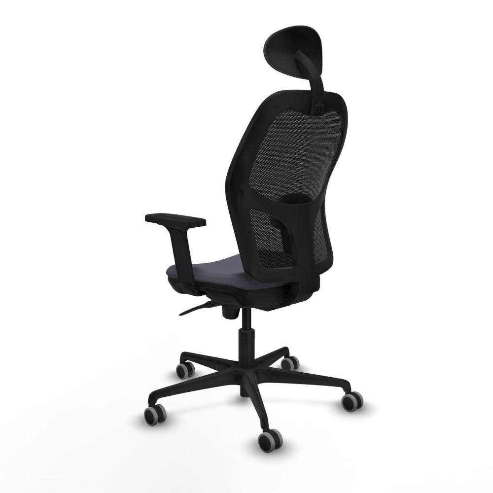 Office Chair with Headrest Jorquera Piqueras y Crespo 2D036G1 Dark grey