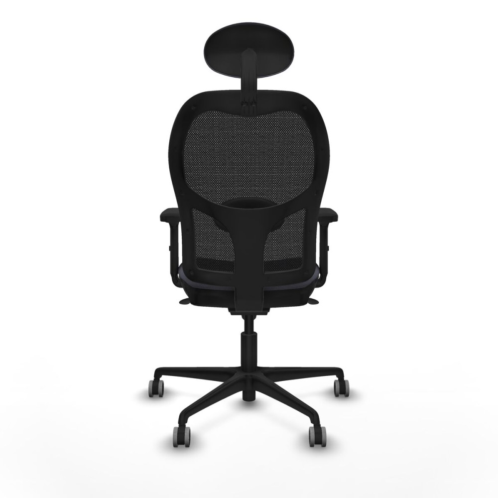 Office Chair with Headrest Jorquera Piqueras y Crespo 2D036G1 Dark grey
