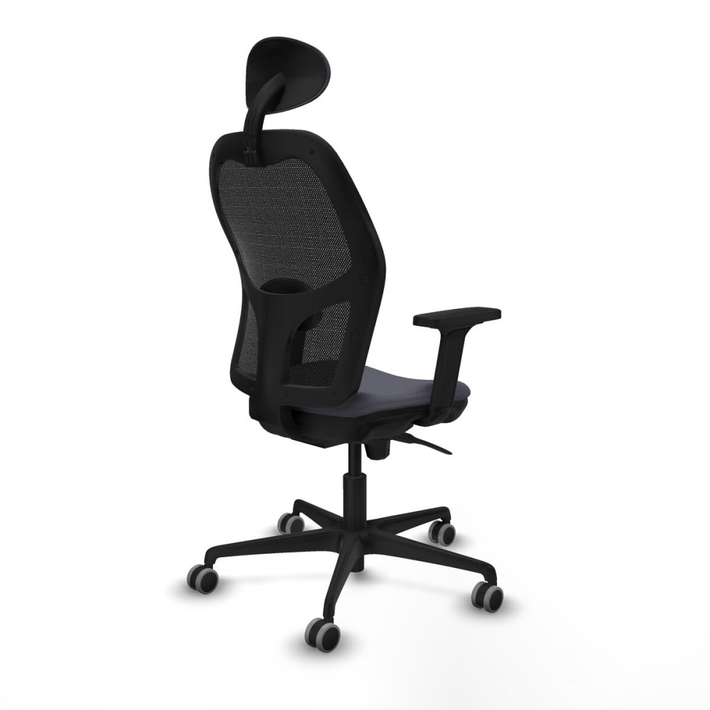 Office Chair with Headrest Jorquera Piqueras y Crespo 2D036G1 Dark grey