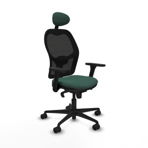 Office Chair with Headrest Jorquera Piqueras y Crespo 3D036N1 Green